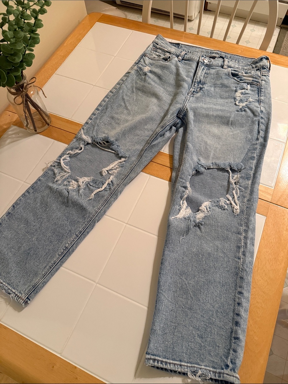 American Eagle Women’s Distressed Jeans